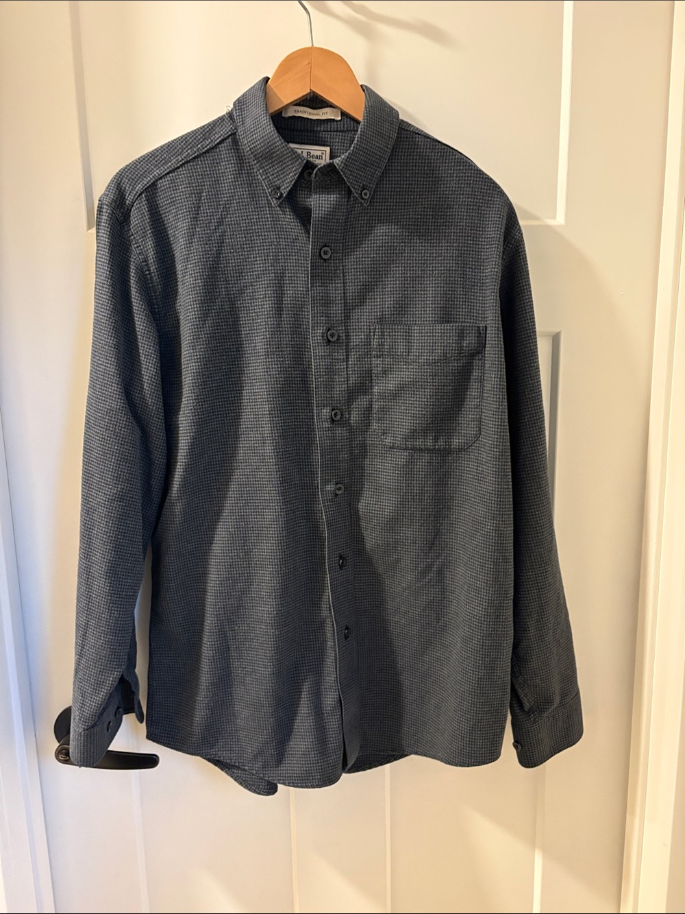 LL Bean Men's Wicked Good Flannel Button Down Shirt